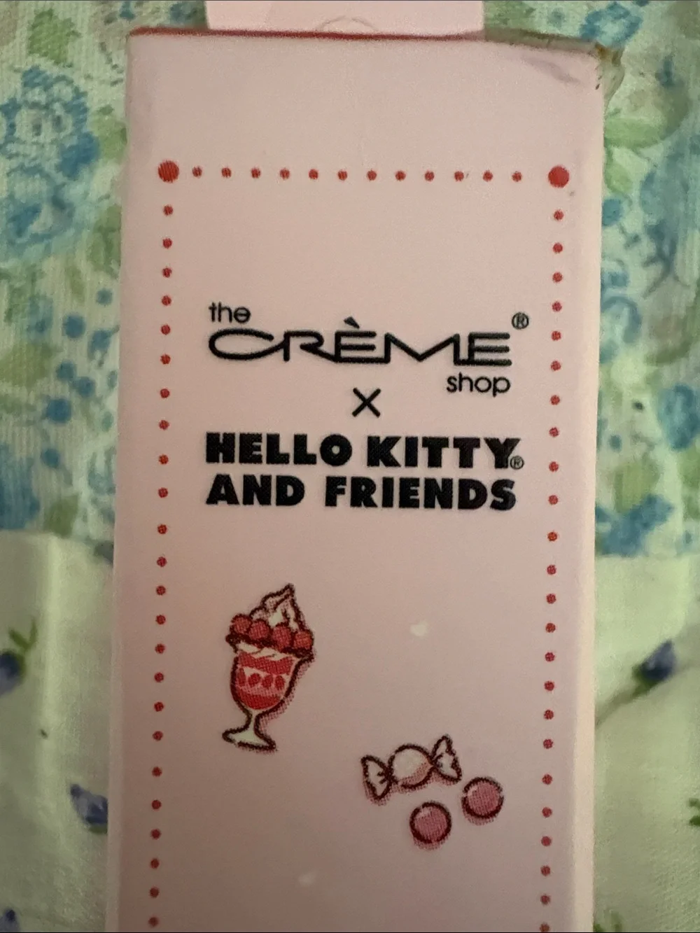 The Crème Shop Hello Kitty Strawberry Pink Moisture Remedy Lip Balm